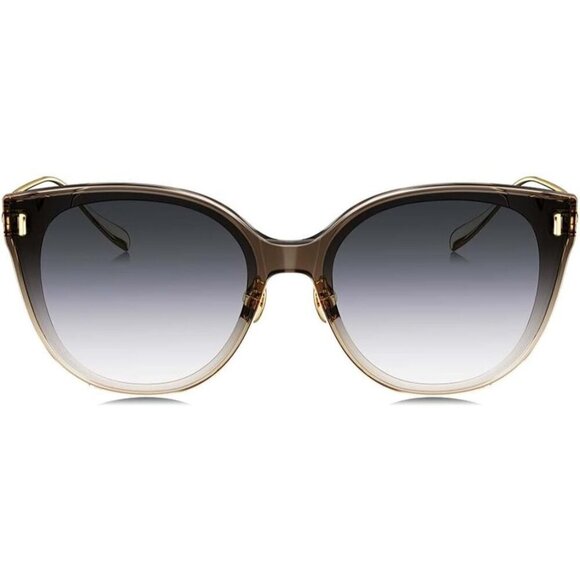 🆕 Women Grey Fashion Oversized Cat Eye Polarized Exclusive Eyewear Sunglasses - Picture 2 of 6